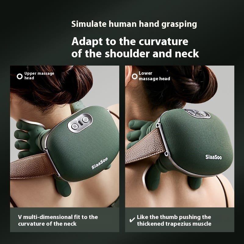 Electric Neck And Shoulder Muscle Massager Wireless Shoulder And Back Kneading Massage Shawl Neck Masajeador Relax Pain Relief - Image 10